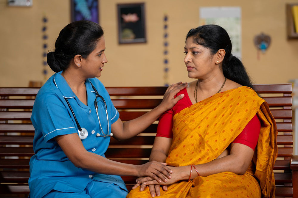 Indian medical team collaborating